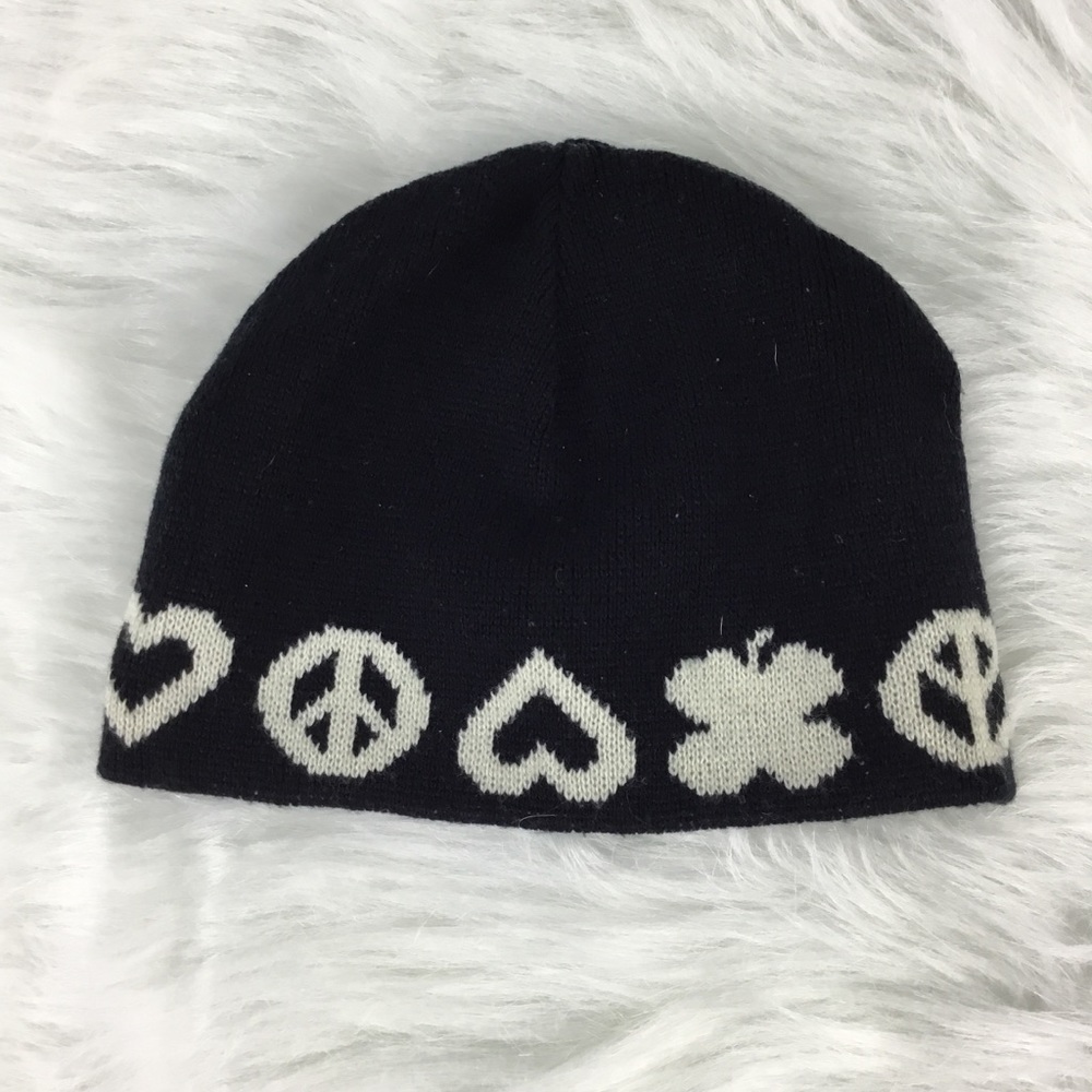 Lucky Brand Reversible Beanie Hat